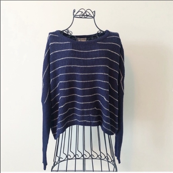 Urban Outfitters Sweaters - •Urban Outfitters• Striped Cropped Sweater